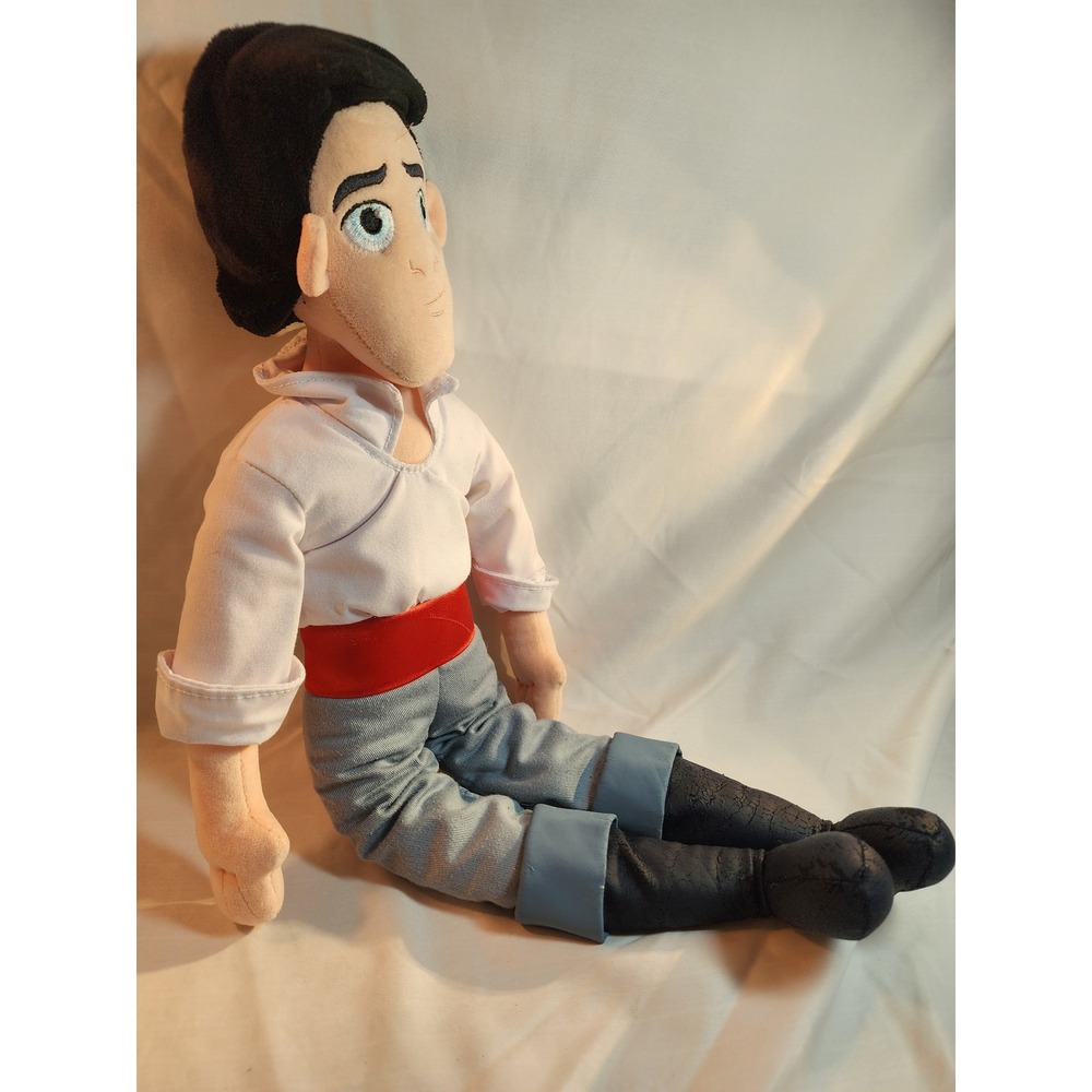 Disney The Little Mermaid Prince Eric Plush Doll 18 Inch Classic Toy - Picture 6 of 8